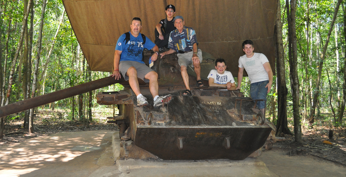 Cu Chi Tunnels by Bicycle & Boat Full Day